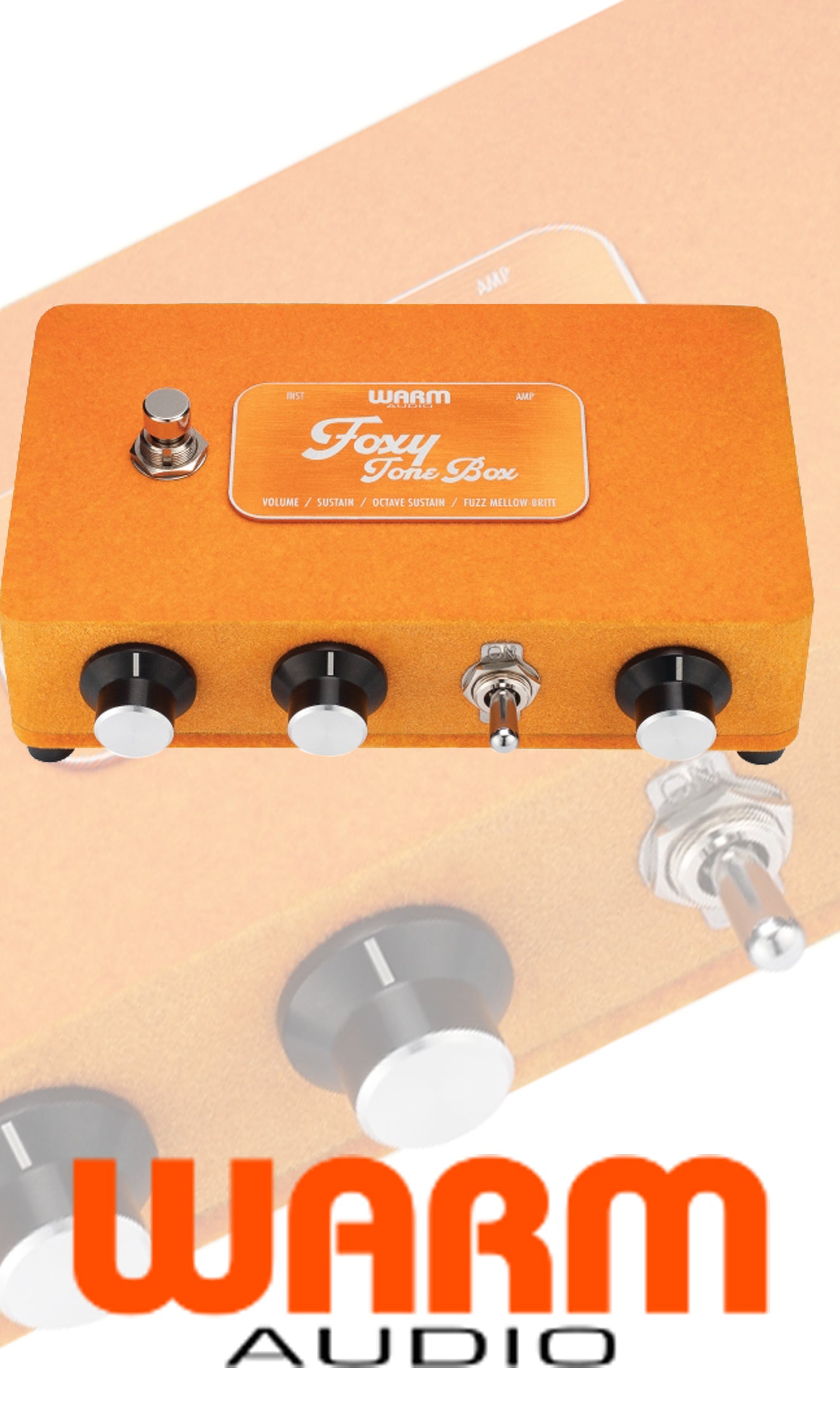 Warm Audio Foxy Tone Box Guitar Pedal