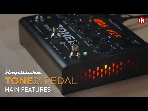 IK Multimedia AmpliTube TONEX Pedal Amp Modeling Pedal – The